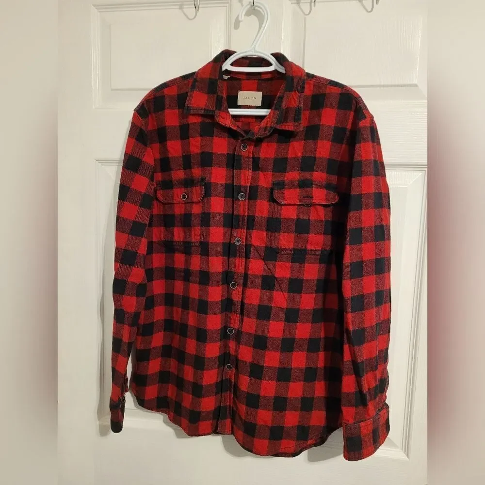 Jachs plaid mens Shacket